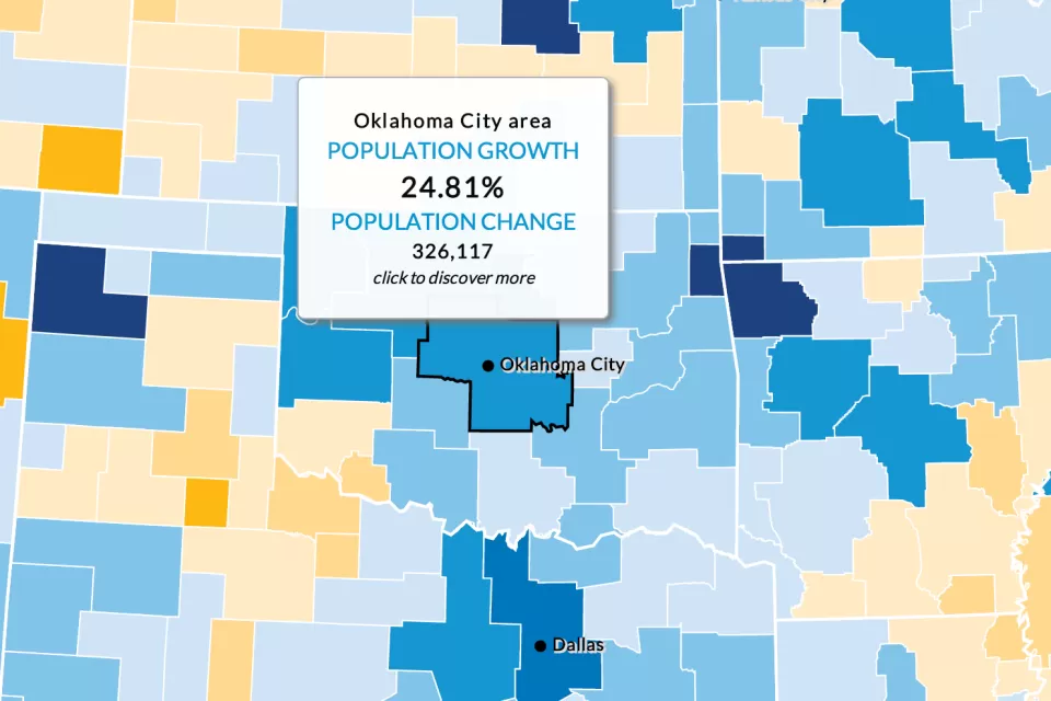Demographics map